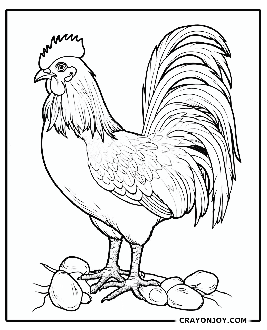 Chicken Coloring Pages: Fun and Free Printable Designs for Kids