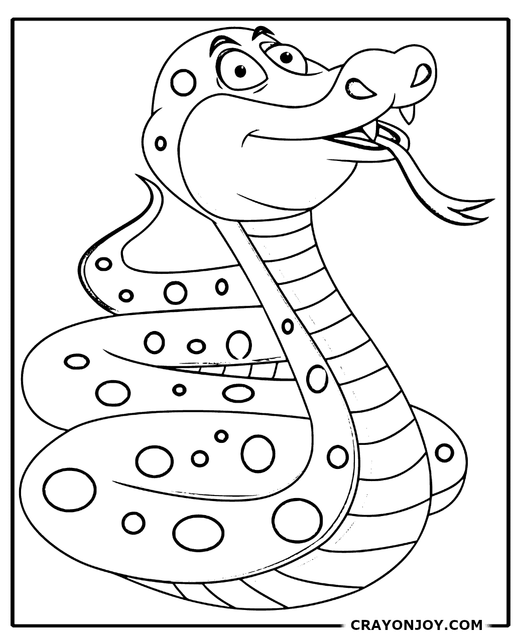 Gopher Snake Coloring Pages: Free Printable Sheets for Kids and Adults