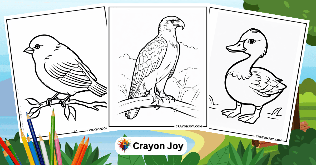 588 Free Printable Bird Coloring Pages For Kids and Adults