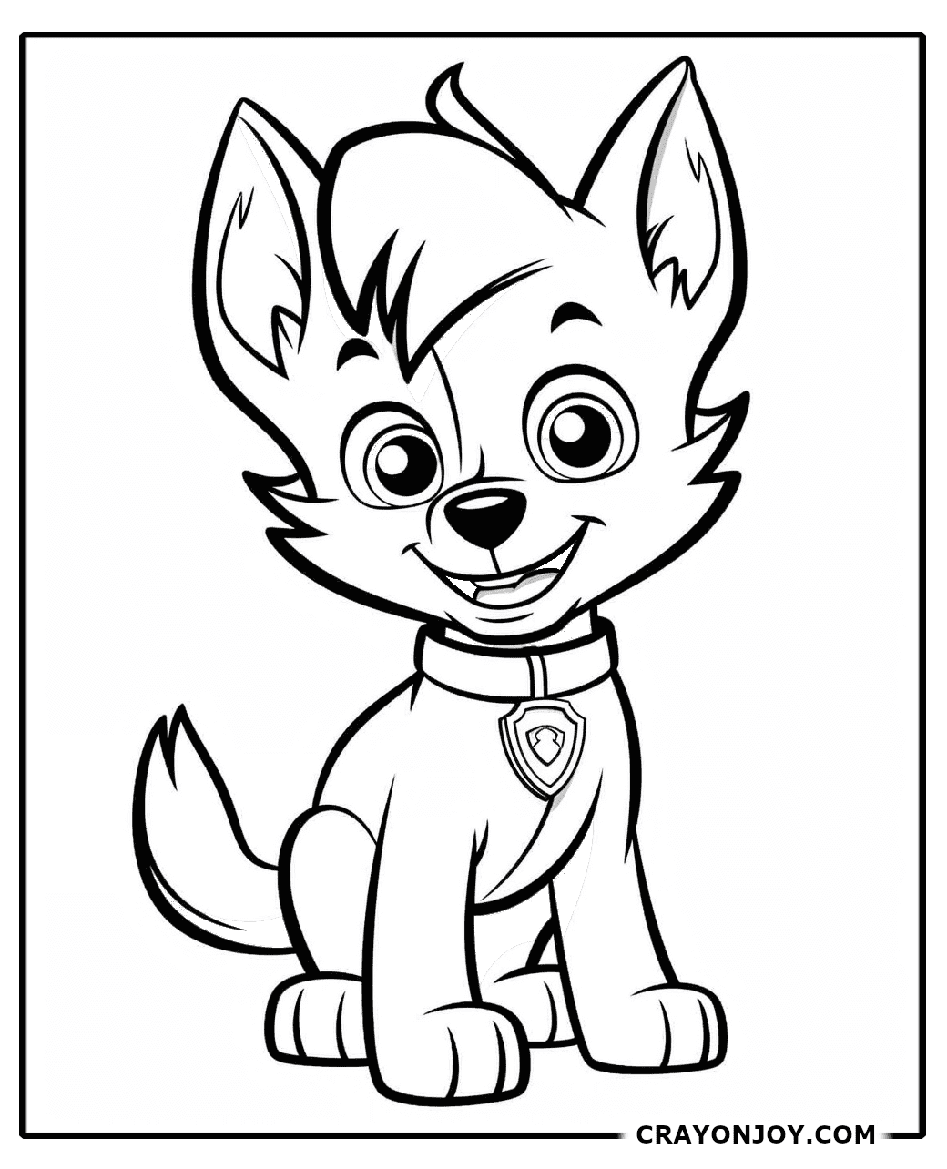 Free Printable Paw Patrol Skye Coloring Pages for Kids and Adults